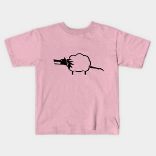 wolf in sheeps clothing icon Kids T-Shirt